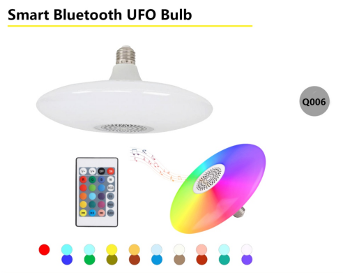 Smart Bluetooth UFO Bulb