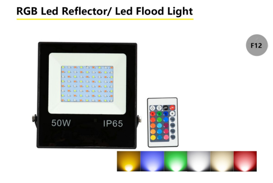 RGB Led Reflector