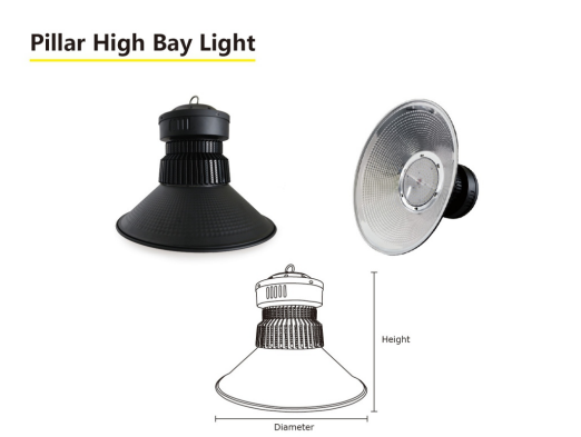  Pillar High Bay Light